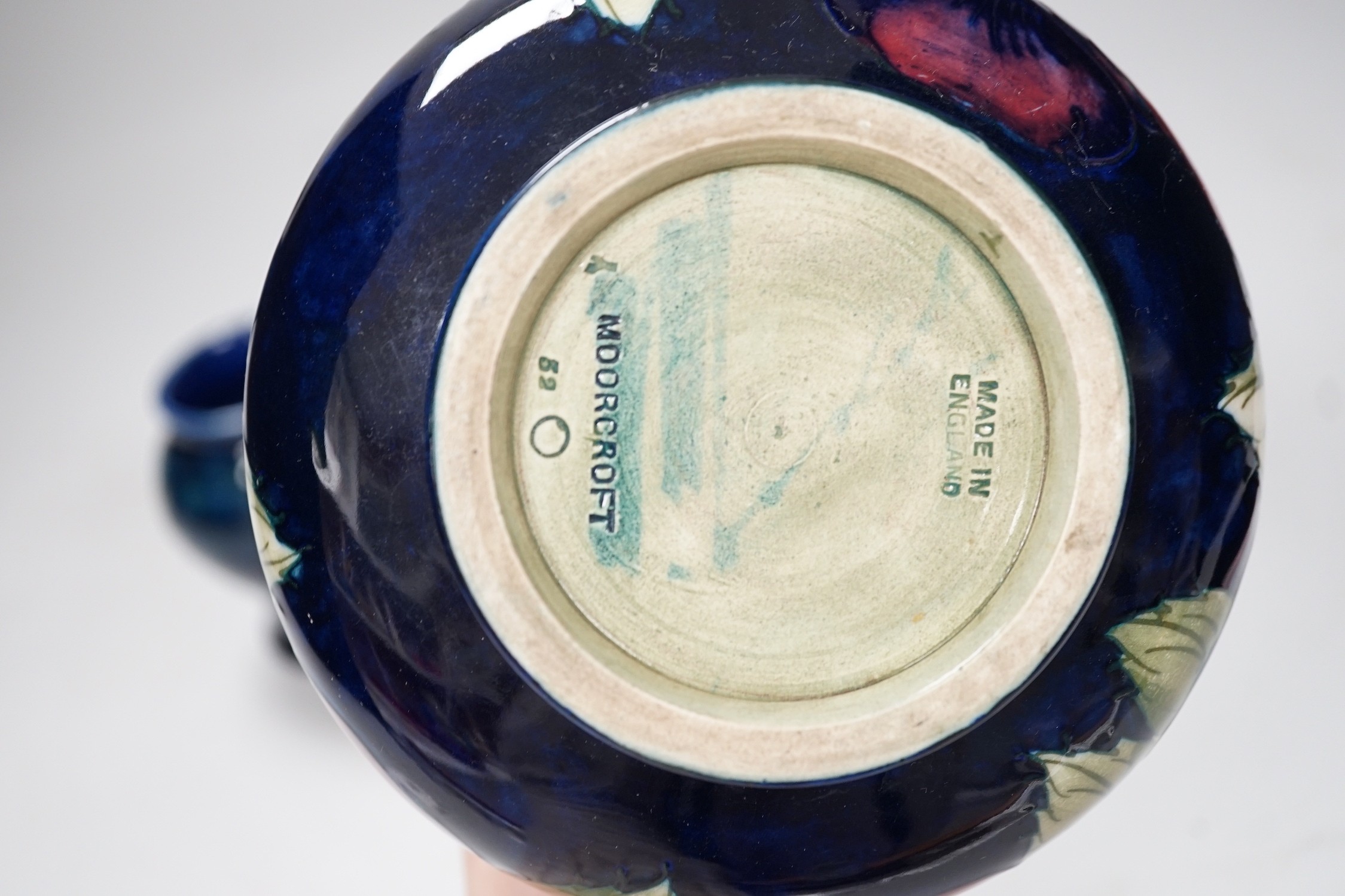 Two Moorcroft pottery vases. Tallest 10cm